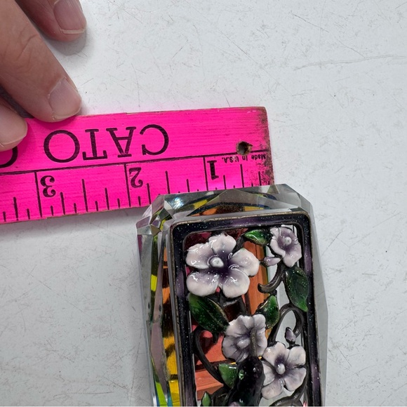 Humming bird trinket box prism - Picture 3 of 12